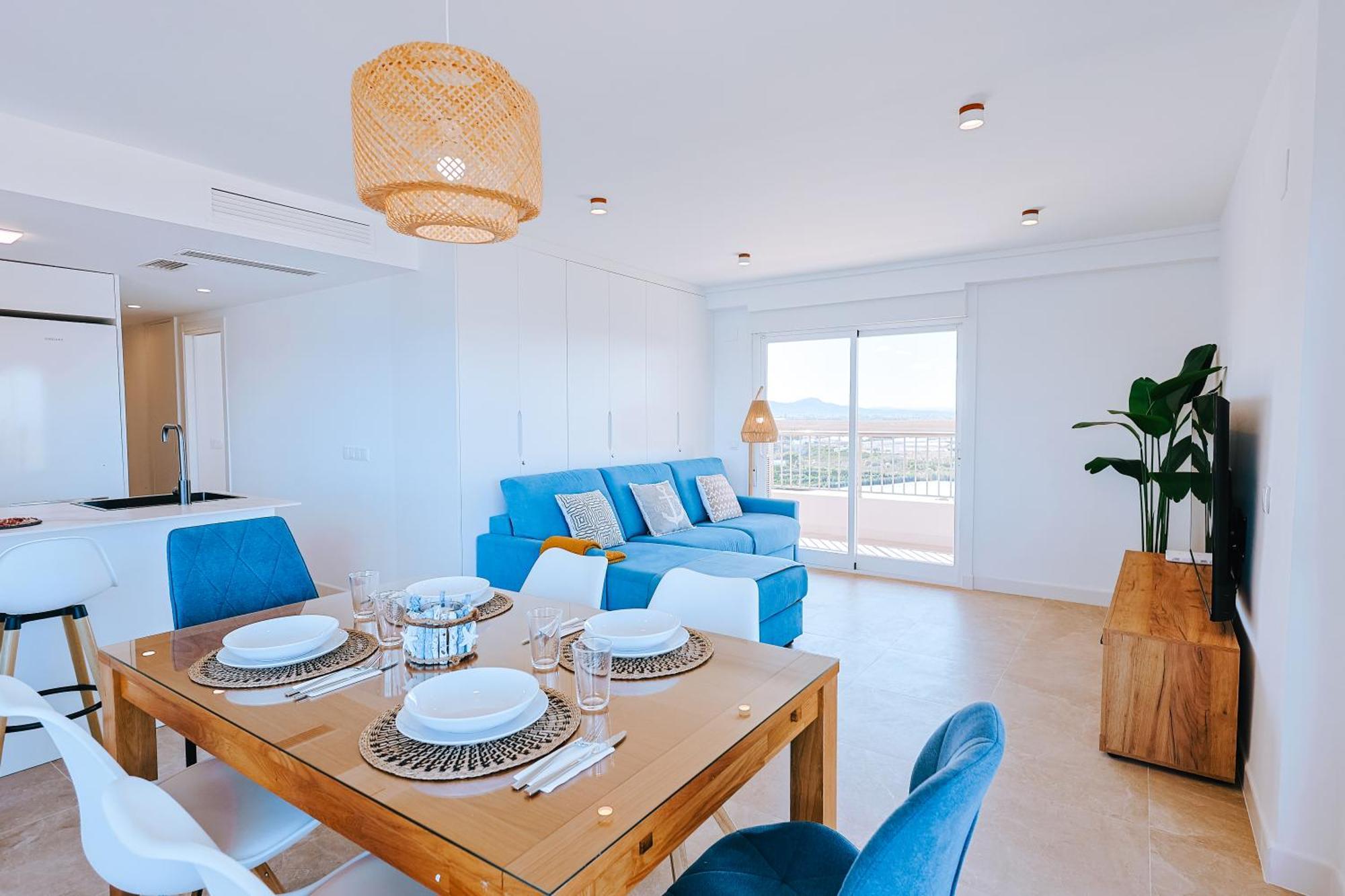 Apartamento Premium Con 5 Piscinas Barbacoa Tenis Frontenis มาเรนีเบลา ภายนอก รูปภาพ